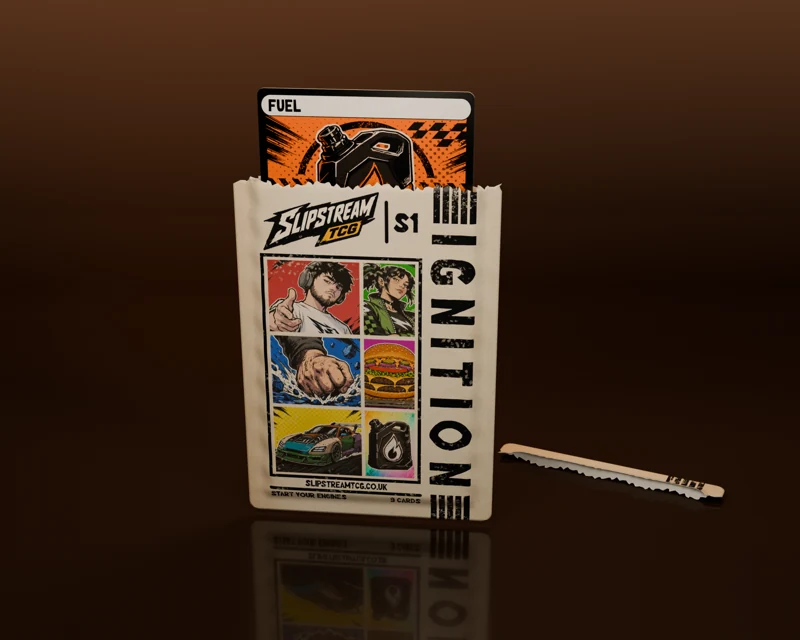 An opened Ignition pack