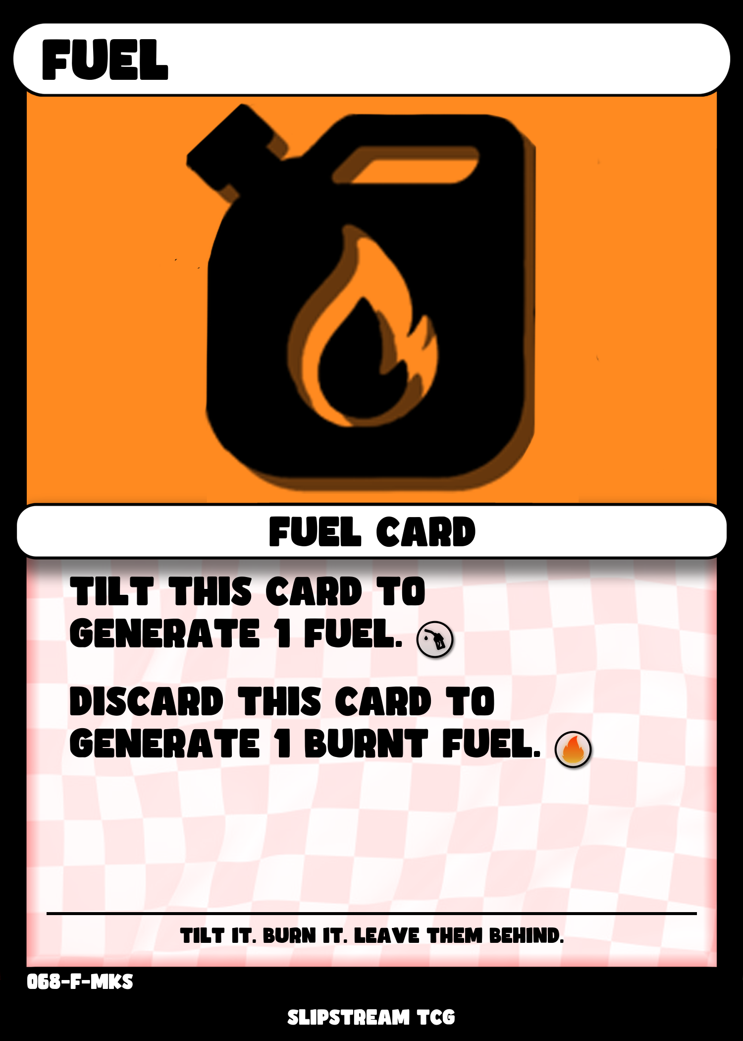 Slipstream fuel card hologram